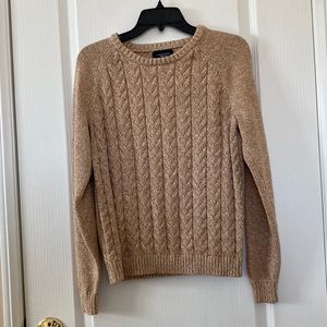Lands’end drifter cable knit detailing